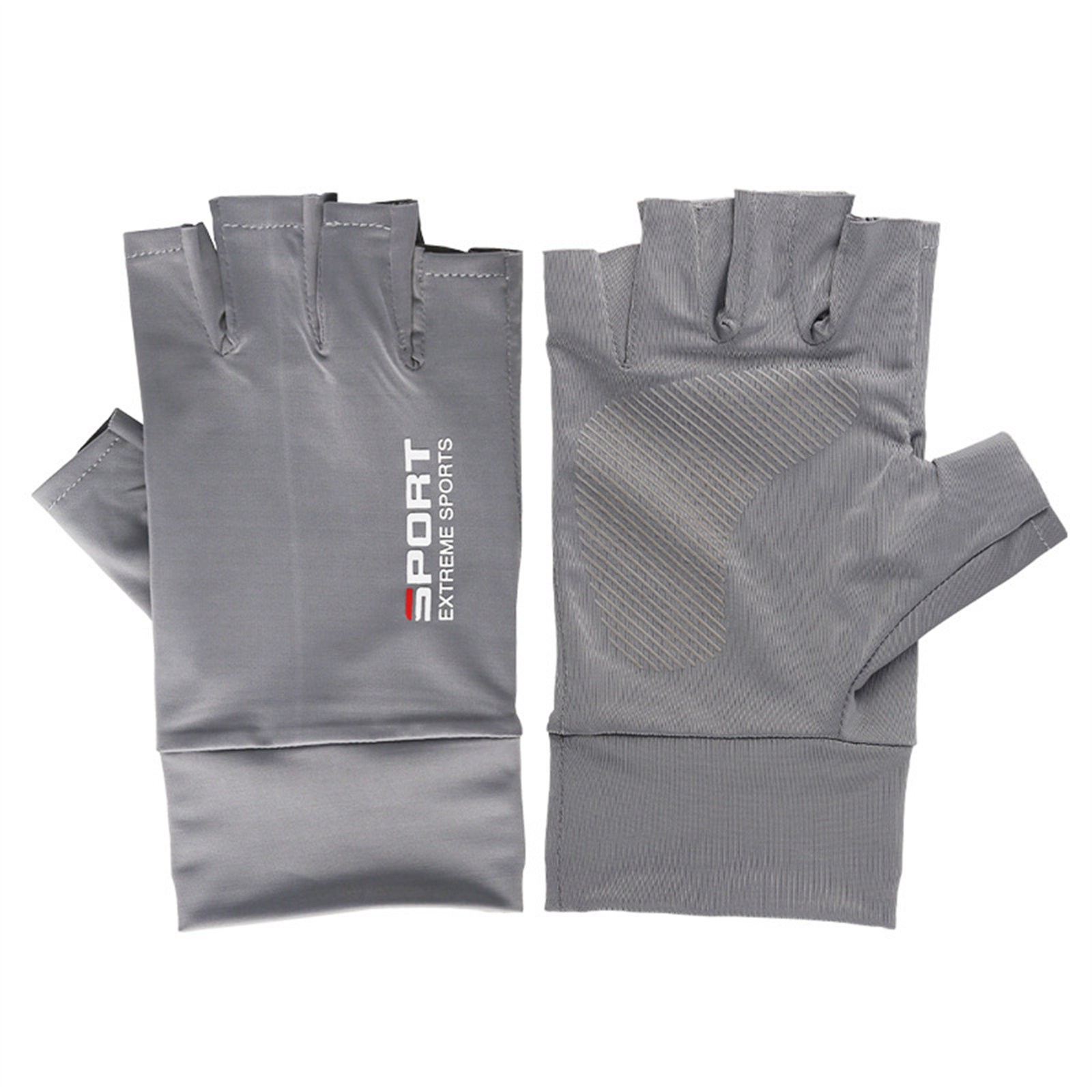thumbnail image 2 of Guantes sin dedos Guantes antideslizantes de conducción Guantes de verano al aire libre para mujeres y niñas, 2 of 2